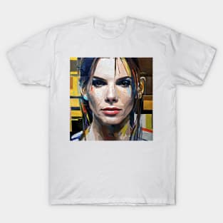 painting of Sandra`s face T-Shirt